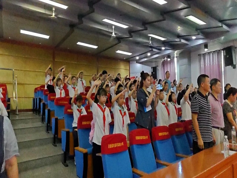 强国复兴有我 争做新时代好少年——昌河实验小学成功举行2025年大队委竞选活动