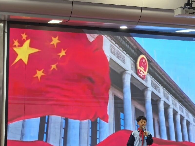 昌河实验小学开展国防教育主题演讲比赛